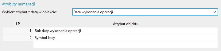 Zgodnie z tym wyborem program będzie brał pod uwagę datę wystawienia dokumentu lub datę systemową i sprawdzał jaki numer wstawić do dokumentu zgodnie z ustawionym sposobem wypełniania luk.