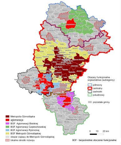 II. Położenie Gminy Pszczyna Gmina Pszczyna charakteryzuje się szczególnym położeniem względem głównych ośrodków przemysłowych i turystycznych regionu.