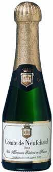 Wina musujące Sparkling wines 1. Comte de Neufchatel Brut...20cl.