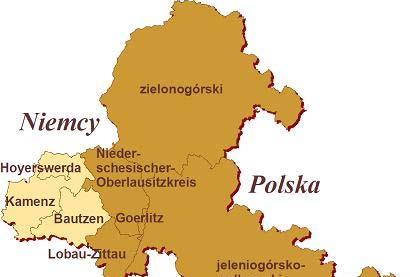 Obszar wsparcia po stronie polskiej: w województwie lubuskim: podregion zielonogórski tj.