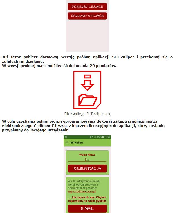 2. Przewijamy stronę do momentu odnalezienia ikony z podpisem Plik z aplikacją SLT-caliper.