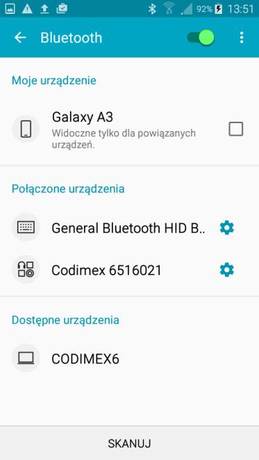 System Android nie jest taki sam na wszystkich urządzeniach.