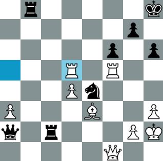 W tymże czasie Jakowienko miał dużą przewagę w partii z Gelfandem: 17,44 zakończyła się dowcipnym motywem patowym