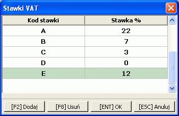 15) W oknie konfiguracji systemów współpracujących Offline, przenoszonych z pliku DBF widoczne są pozycje: Ścieżka do raportów plikowych z tego systemu F10 należy wybrać ścieżkę z plikiem exportu