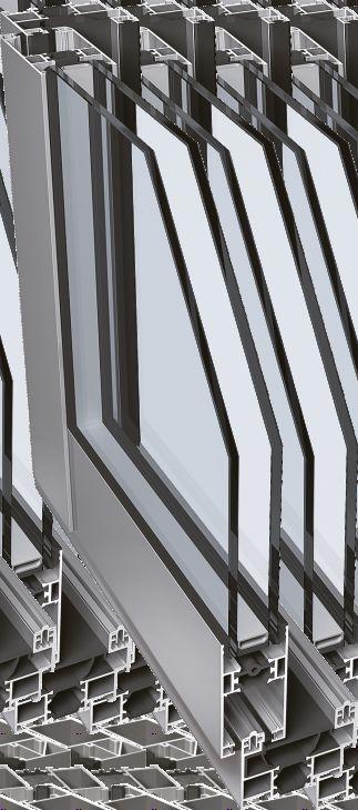 SL 600 tt EVO SE40001 System profili aluminiowych przeznaczony do wykonywania izolowanych termicznie okien przesuwnych bądź segmentów przesuwnych do elementów zabudowy zewnętrznej, np.