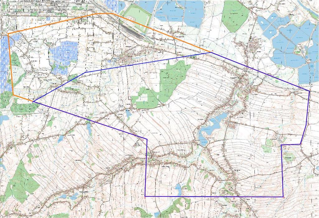 OBSZAR DOKUMENTOWANIA ZŁOŻA - 42 km2