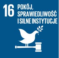 Promować pokojowe i inkluzywne społeczeństwa, zapewnić wszystkim ludziom dostęp do wymiaru sprawiedliwości oraz budować na wszystkich szczeblach skuteczne i odpowiedzialne instytucje, sprzyjające