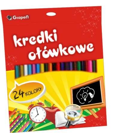 Kredki ołówkowe 24