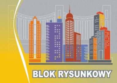 kolor RYN0319-1,24 Blok rysunkowy biały