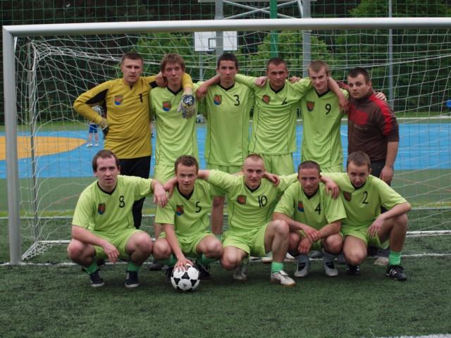 F.C. UBYSZÓW Tymoteusz Osóbka, Kamil Kacz, Damian Rafalski, Karol Karpeta, Ernest Dąbrowa, Sebastian Winarski, Paweł Kuna, Mateusz