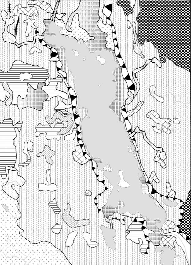 X.3 Ukształtowanie terenu w bezpośrednim otoczeniu jeziora Szóstak Teren badań charakteryzuje się młodoglacjalną rzeźbą, bardzo dobrze widoczną na powierzchni terenu.