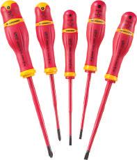 Zestaw 5 wkrętaków izolowanych 000V Protwist Płaskie - Phillips www.otelo.com.