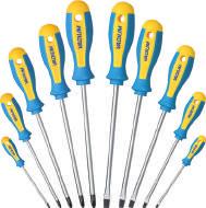 Phillips: PH0 x 75 ; PH x 00 ; PH2 x 38 ; PH2 x 50. Pozidriv : PZ x 75 ; PZ2 x 00.