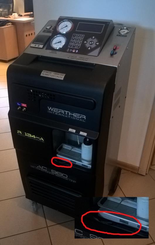 3 WERTHER AC960 superautomat z drukarką i bazą danych, rok prod.