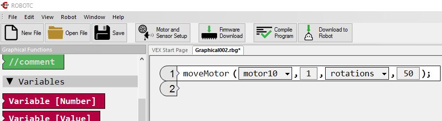 Na początek stwórzmy przykładowy program: 1. Wybierz New File" (nowy plik) 2.
