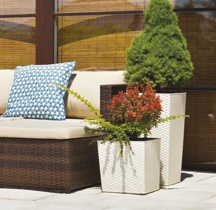 pot idealnie pasuje do mebli ogrodowych match garden furniture odporna na zarysowania scratch resistant