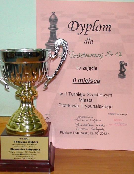22 maja 2012 roku zespół naszej szkoły w składzie: Maciek Kozłowski (VIC), Tomek Kozieł (VIC) oraz Tomek Kiedrzyński (VID) wziął udział w II Turnieju