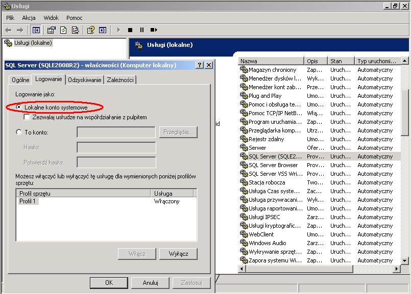 Zmiana ta rozwiązuje problem podłączenia baz SQL (Attach) w trybie Read-only.