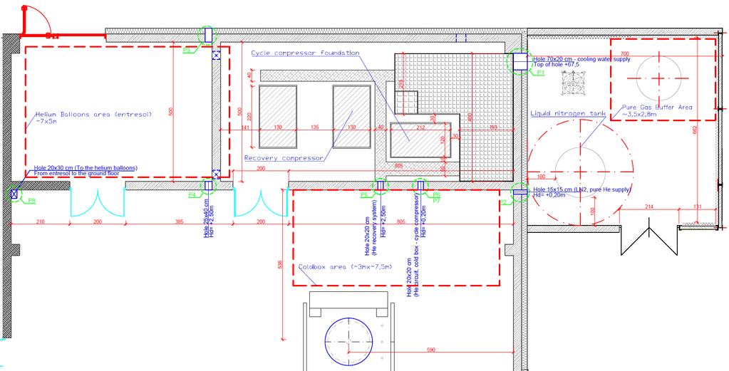 1. Hall layout Detailed description of planned