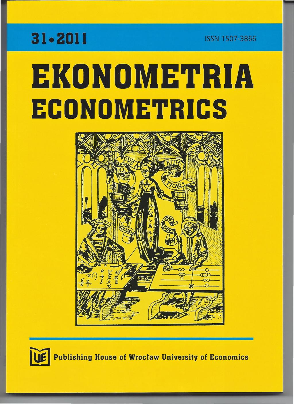 EKONOMETRIA ECONOMETRICS ~ Publishing