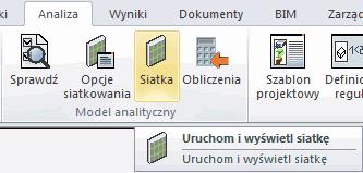 obliczenia żelbetu czy obliczenia stali. Składniki modelu analitycznego znajdują się w pilocie w trybie Analiza.