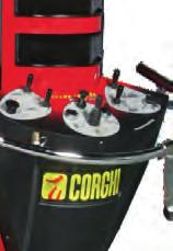 Smart Corghi System Zminimalizowane napięcia opony
