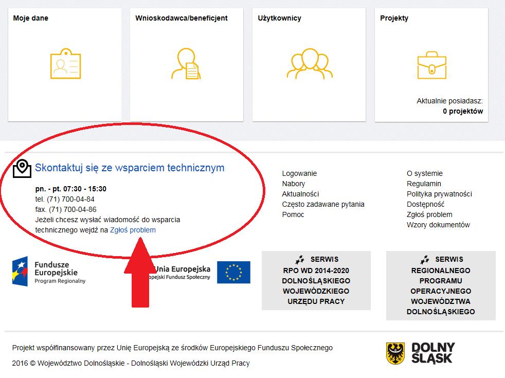 Wsparcie techniczne SOWA: PONIEDZIAŁEK PIĄTEK