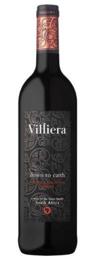 Nazwa: Villiera Down to Earth Red Szczepy: touriga nacional, shiraz Producent: Villiera Wines (RPA) Niezwykły kupaż szczepów touriga nacional i syrah, dający nowoczesne wino jedwabiste wino, będące