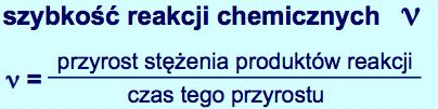 = dc dt lub ubytek stężenia substratów v reakcji zależy od: rodzaju reakcji reagentów (trwałość wiązań chemicznych )