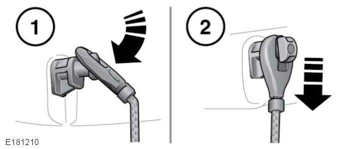 Przewożenie ładunku 3. Umieścić pokrywę pionowo, w miejscu, gdzie normalnie znajdują się oparcia tylnych foteli.