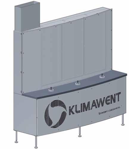 Filtr wysokoskuteczny 1220 FA-SMOKE ABSORBER 838F85 99,95% Klasa filtra H13. Liczba filtrów w urządzeniu: 3 szt.