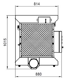 ufo-1-m/n-g urządzenia filtracyjne do pracy w wyrobiskach górniczych niemetanowych Dane techniczne Wydatek maksymalny [m³/h] Podciśnienie maksymalne [Pa] Napięcie zasilania [V] Moc silnika [kw]