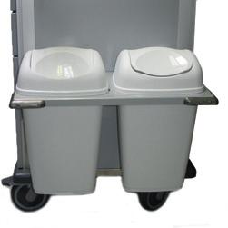 PUSH HANDLE RĄCZKA 19010 00005 GREY METAL BIN (CAPACITY 20 LITER) STELAŻ