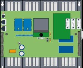 jednostce bazowej Dodatkowe karty SD mogą być zabudowane w gniazdach 0 3 z użyciem adapterów 0 1 2 3 1 2 gniazda gniazda 1 i 2 PCD7.R55x04 PCD7.R56x PCD7.