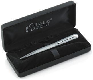 Charles Dickens twist action ball pen