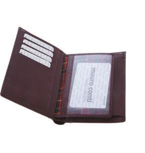 leather wallet made of high quality natural l leather, 7 card