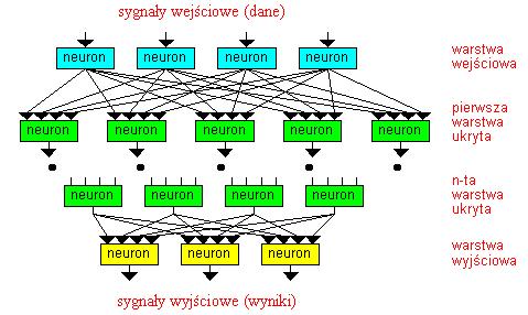 neuronowe są bardzo uproszczonymi i