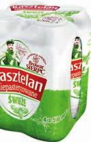 KASZTELAN ŚWIEŻE, PSZENICZNE 4 x 0,5 l, puszka cena za 4-pak, 4,00/l 7 4-pak Napój gazowany COCA-COLA, FANTA, SPRITE 2 x 2 l, cena za