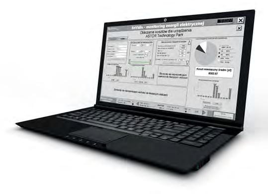 możliwość bardzo szybkiego wdrożenia systemu monitoringu zużycia energii elektrycznej. Ponadto udostępniają bardzo wygodne narzędzia do analizy danych zbieranych przez ten system.