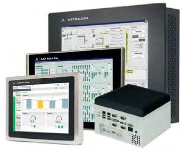 Komputery przemysłowe Astraada PC STEROWANIE komputery panelowe w wersjach 8" do 21" różne typy obudów m.in.