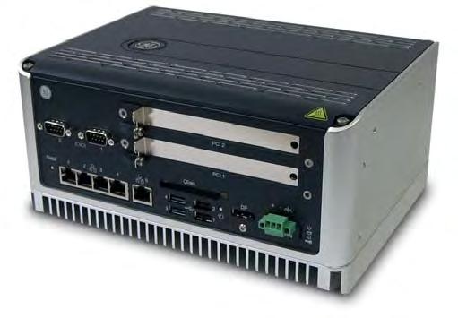 Komputery przemysłowe GE Automation&Controls RXi IPC-XP STEROWANIE bardzo duża wytrzymałość i niezawodność nowoczesna i wydajna technologia COM Express bazująca na komponentach Intel kompaktowa