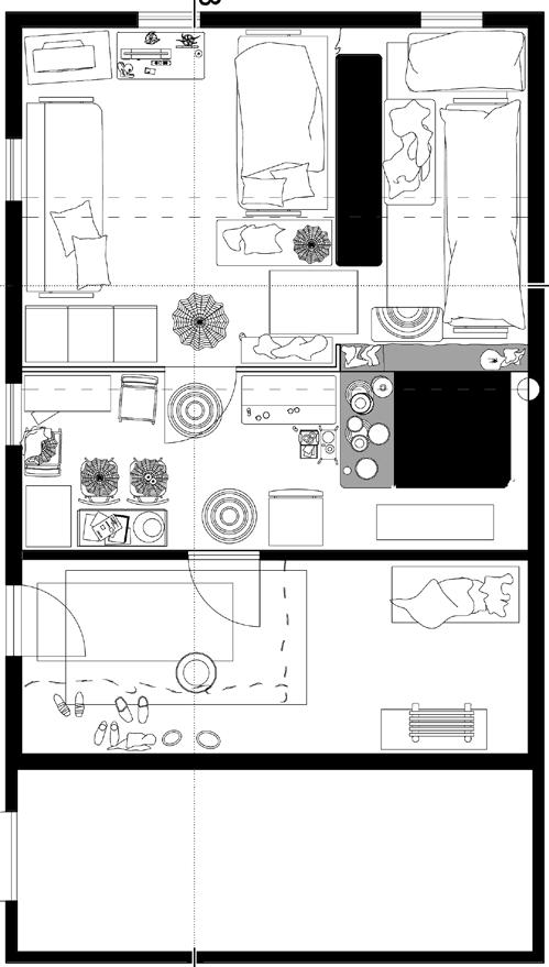 CZĘŚĆ II. Wyniki prac inwentaryzacyjnych... 5.1. Forma architektoniczna, konstrukcja i rozplanowanie Ryc. 5.3.