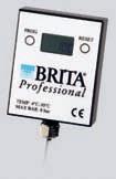 uzdatnianie wody SyStemy filtracyjne - brita 329 <30 ºC FlowMeter 10-100A 220,- Elektroniczny licznik przepływu oblicza pozostałą wydajność filtra na podstawie pomiaru przepływu pozycja montażowa