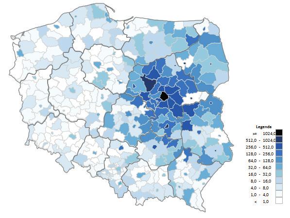 1. Liczba przyjętych 2330 996 KOBIET Poziom rekrutacji wskazuje na ogólną wielkość uczelni.