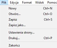 [14/30] Obsługa komputera 1. Otworzyć okno programu Notatnik (przypominamy, że program ten znajduje się w folderze Akcesoria systemu. 2. Z górnego menu Plik wybrać polecenie Otwórz. 3.