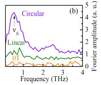 Demonstration of the spin-wave origin of THz radiation R. Rungsawang et al., Phys. Rev. Lett. 110 (2013) 177203 (i) Resonant character of excitation 2DEG fundamental optical transition (i.e. not a