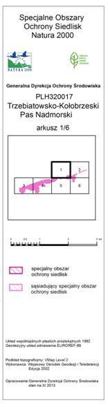 obszaru Natura 2000 Trzebiatowsko-Kołobrzeski Pas Nadmorski PLH320017 Załącznik nr