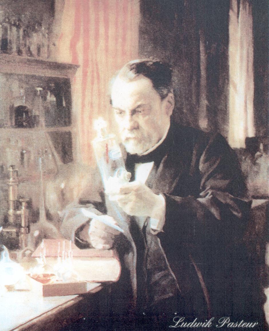 Louise Pasteur za jednym zamachem obalił teorię samorództwa, potwierdził pogląd o bakteryjnych źródłach infekcji, wyjaśnił istotę aseptyki