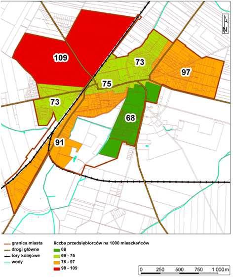 Doświadczenia z okresu 2004-2014 Średnio, w badanych miastach wykorzystywano 4