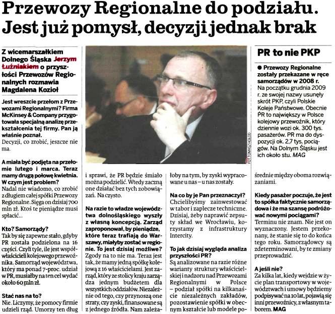 G³os Wielkopolski Poznañ 17.04.2012 Tczew: PKP SA chce wynaj¹æ lub sprzedaæ nieruchomoœci Nie chcielibyœmy aby powsta³ tu kolejny ma³y fastfood, s¹ dwa takie w okolicach dworca.